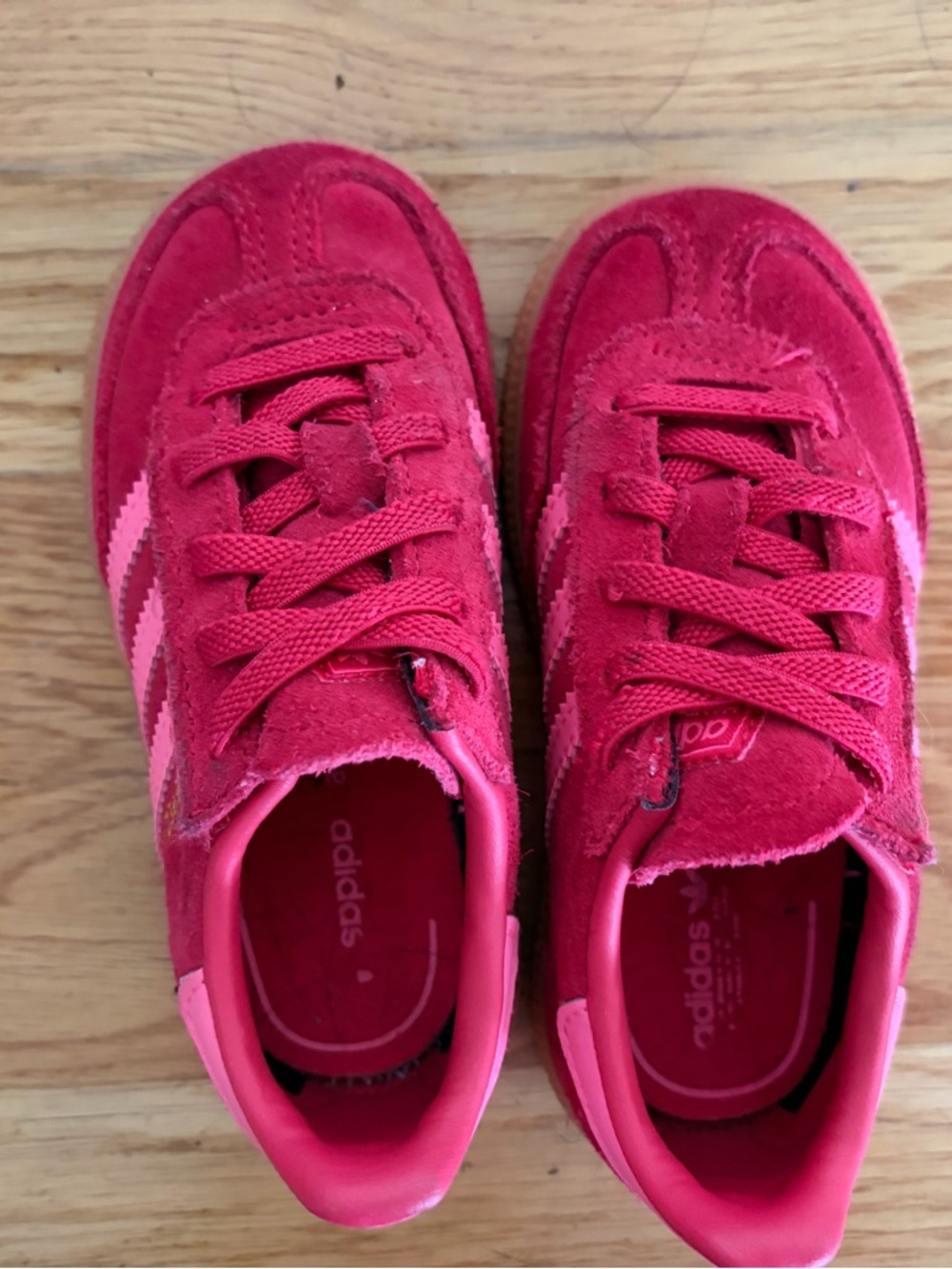 adidas Kids Gazelle Suede Sneaker - Bright Pink - Picture 2 of 3